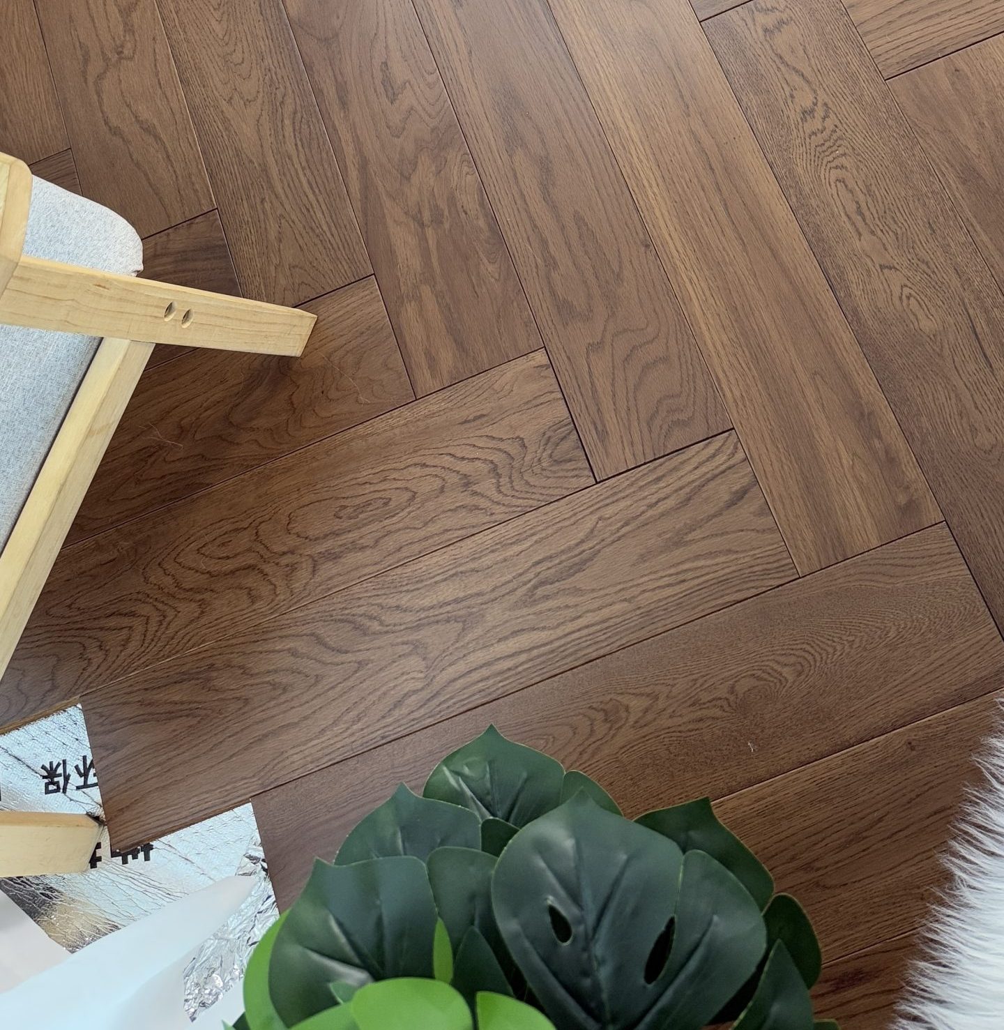 Solid Oak Hardwood Timber Flooring -Dark Walnut